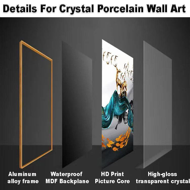 Modern Abstract Art Crystal Painting Style 4